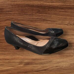 BeautiFeel Sexy Black Heeled Dress Shoes US7.5 Women's